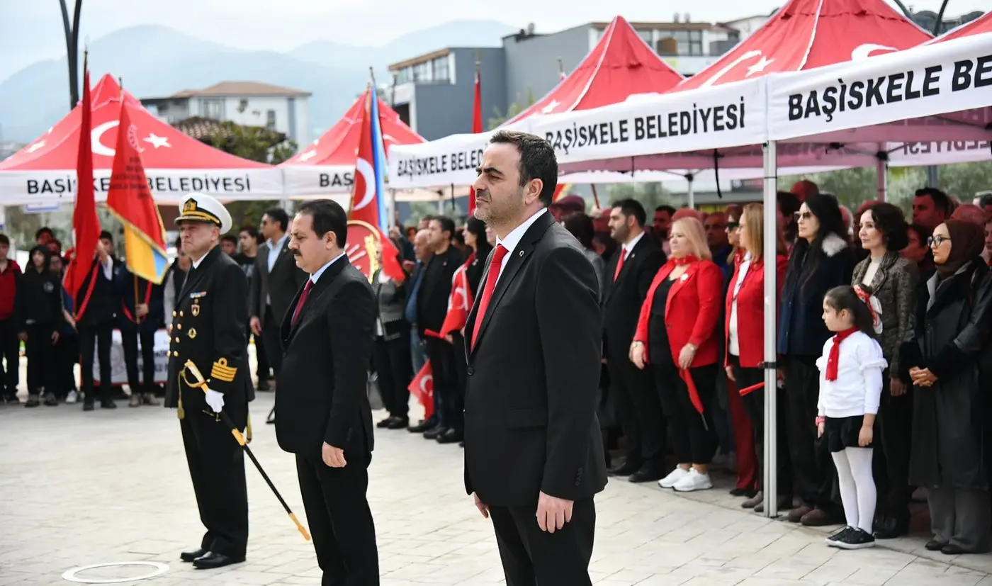 29 Ekim Cumhuriyet Bayramı Çelenk Sunma Töreni Gerçekleşti