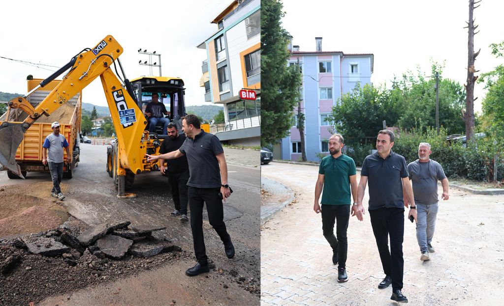 Başkan Özlü, Çalışmaları Yerinde İnceledi
