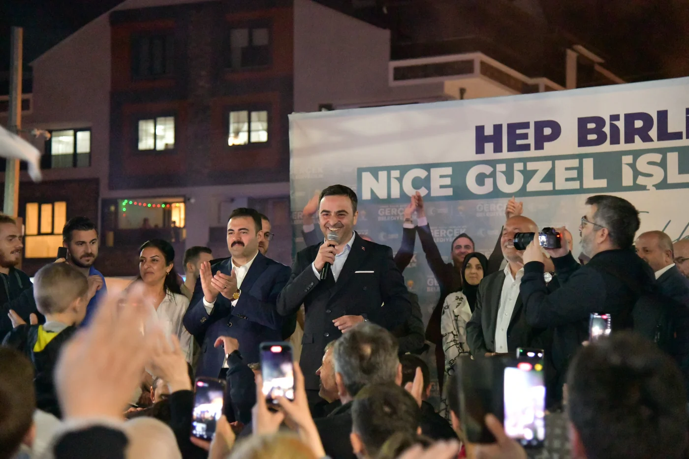 31 Mart 2024 seçim gecesi, hemşehrilerimizle birlikte