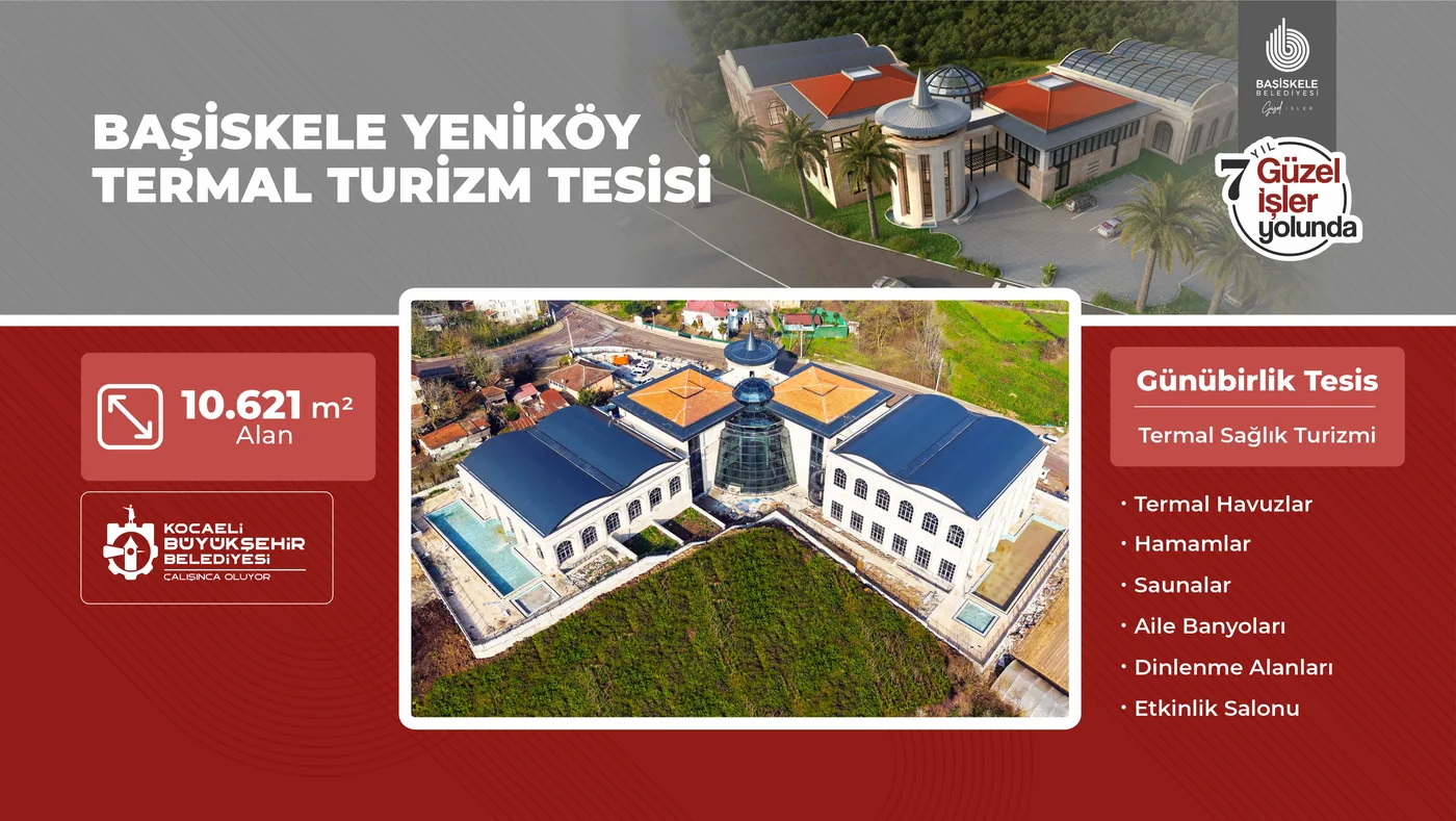 Başiskele Yeniköy Termal Turizm Tesisi — sunum görseli