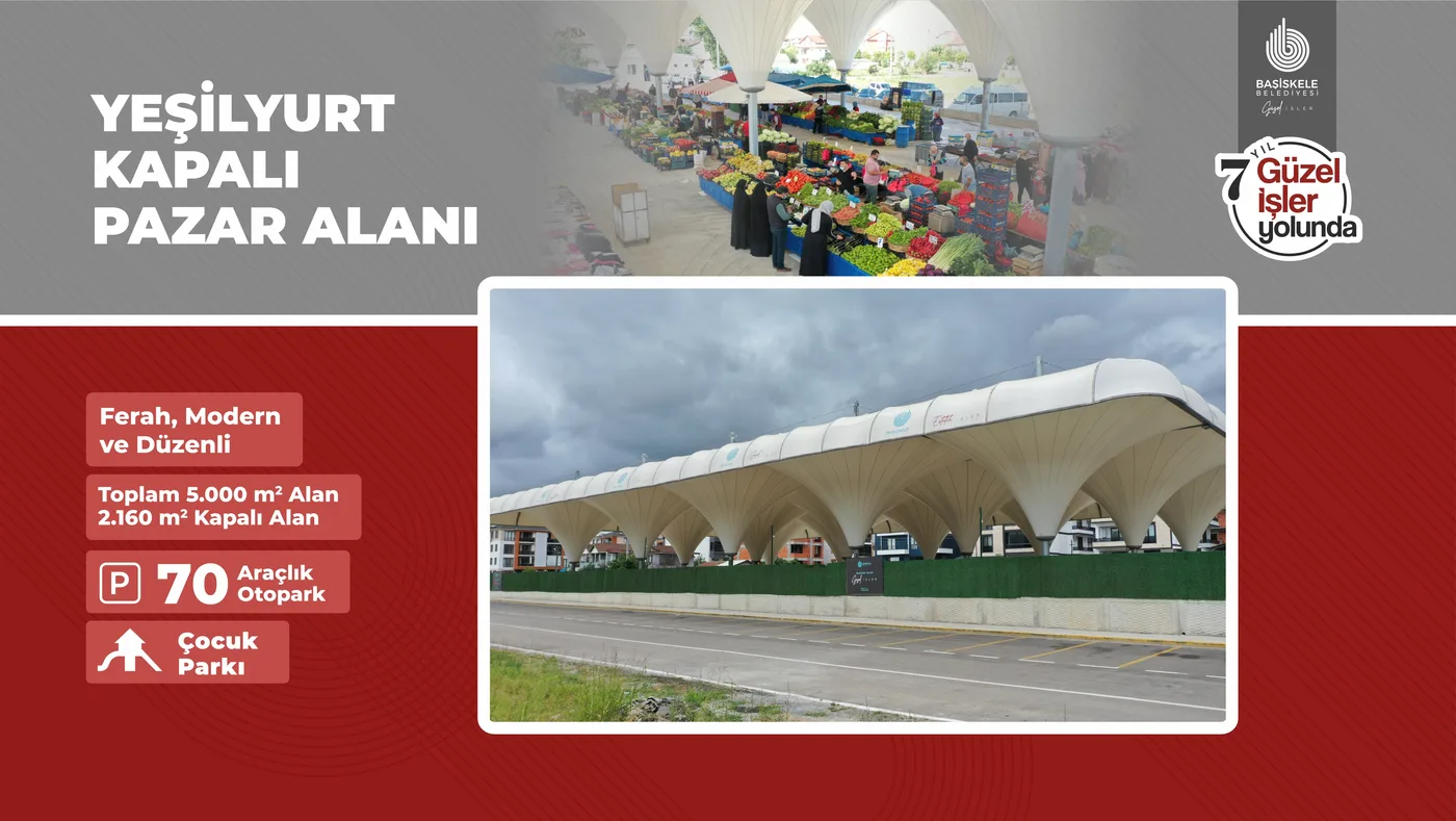 Yeşilyurt Kapalı Pazar Alanı — sunum görseli